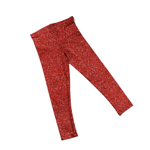 Red Sparkle Leggings (Baby + Youth) Performance