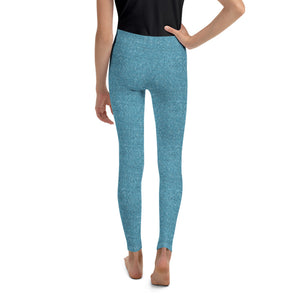 Ice Blue Sparkle Leggings (BABY + YOUTH)