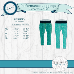 Sparkle Performance Leggings (ADULT SIZES)