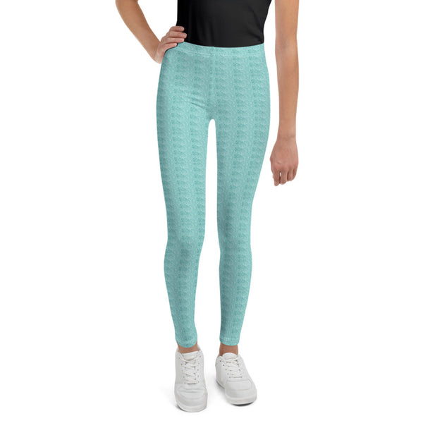 Mint Sparkle Leggings (Baby + Youth)