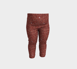 Rust Sparkle Leggings (Baby + Youth) Performance