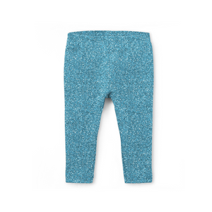 Ice Blue Sparkle Leggings (Baby + Youth) Performance
