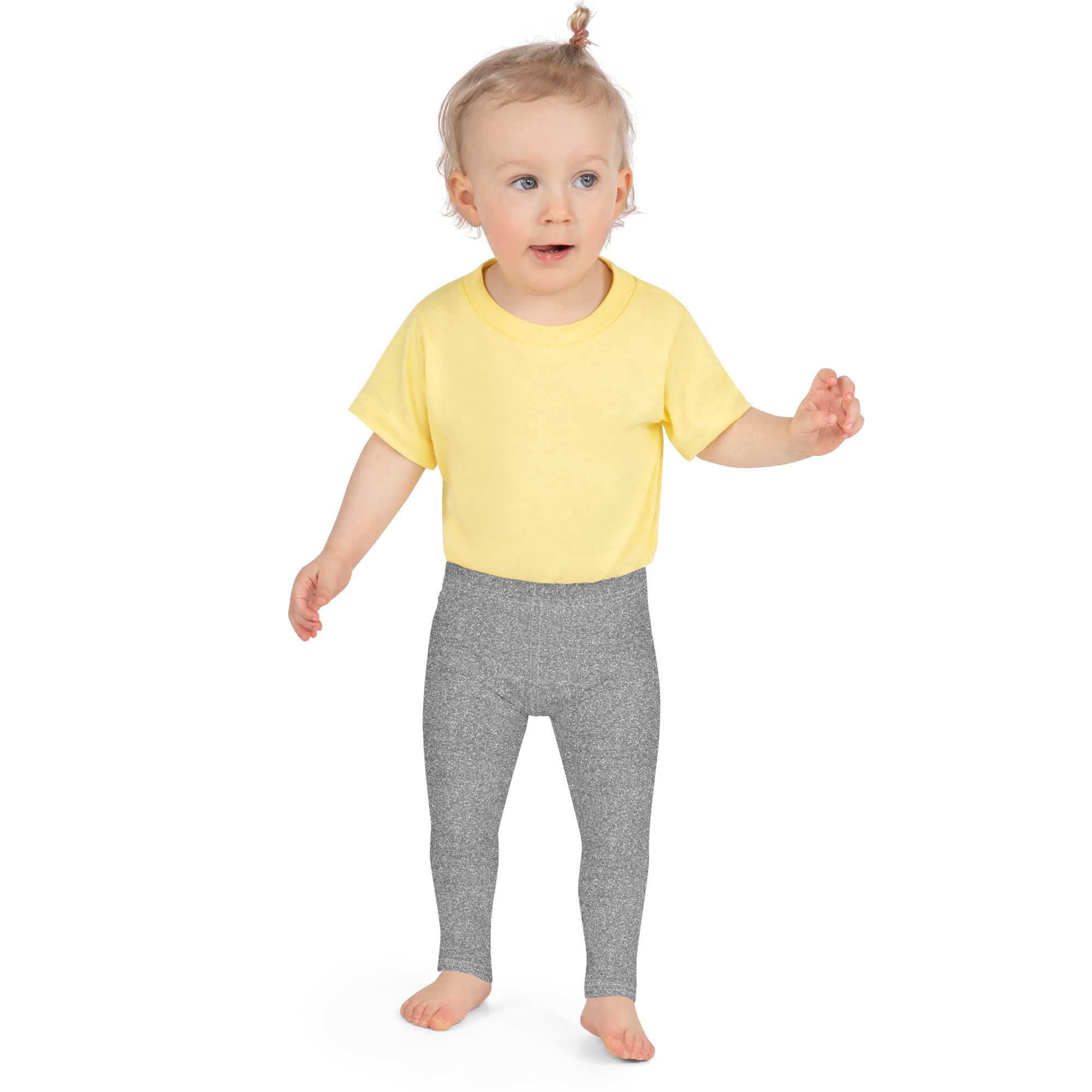 Silver sparkle top tights toddler