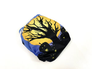 Blue Spooky Halloween Os Ai2 Plus (Rts) Diapers & Trainers